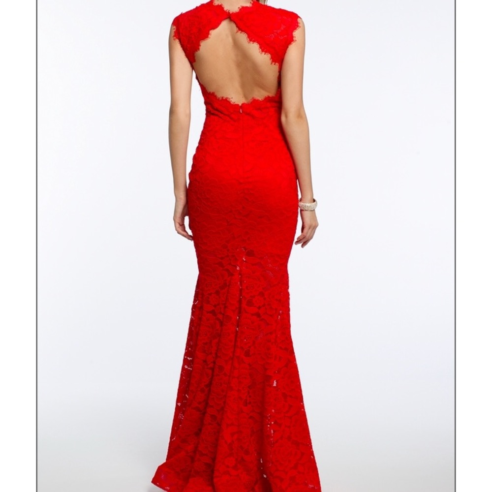 Red prom dress